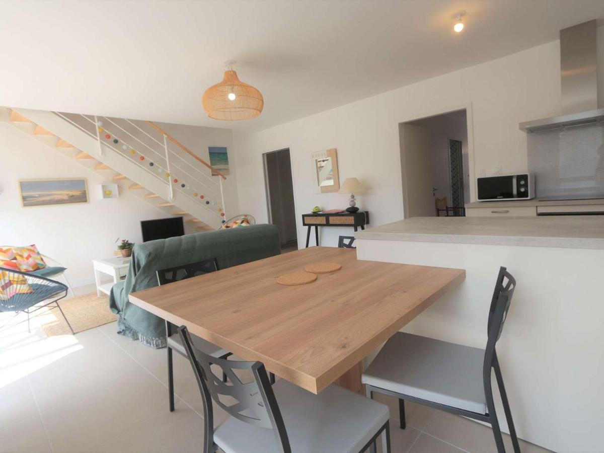 Duplex Lumineux A Benodet: Plage Et Thalasso A Pied, Terrasse, Parking Et Abri Velo Inclus - Fr-1-481-117 外观 照片