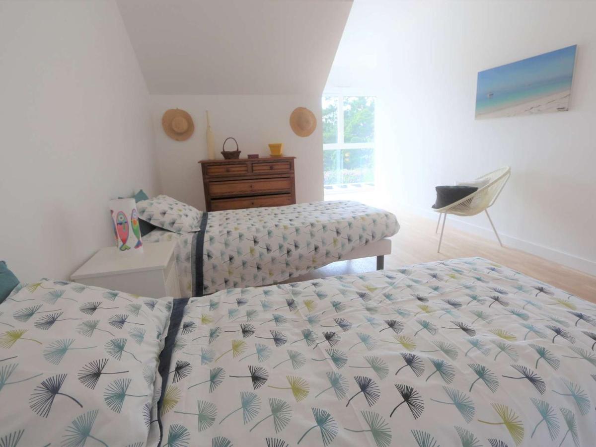 Duplex Lumineux A Benodet: Plage Et Thalasso A Pied, Terrasse, Parking Et Abri Velo Inclus - Fr-1-481-117 外观 照片