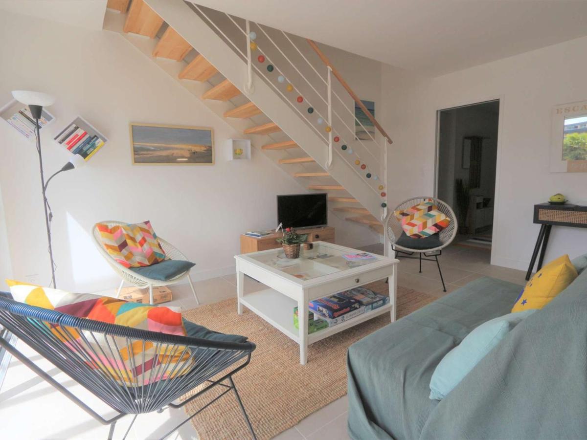 Duplex Lumineux A Benodet: Plage Et Thalasso A Pied, Terrasse, Parking Et Abri Velo Inclus - Fr-1-481-117 外观 照片